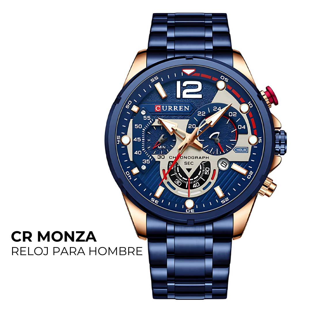 CR MONZA - Reloj Sumergible en Acero Masculino