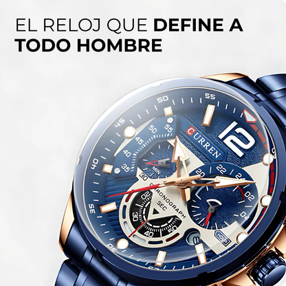 CR MONZA - Reloj Sumergible en Acero Masculino