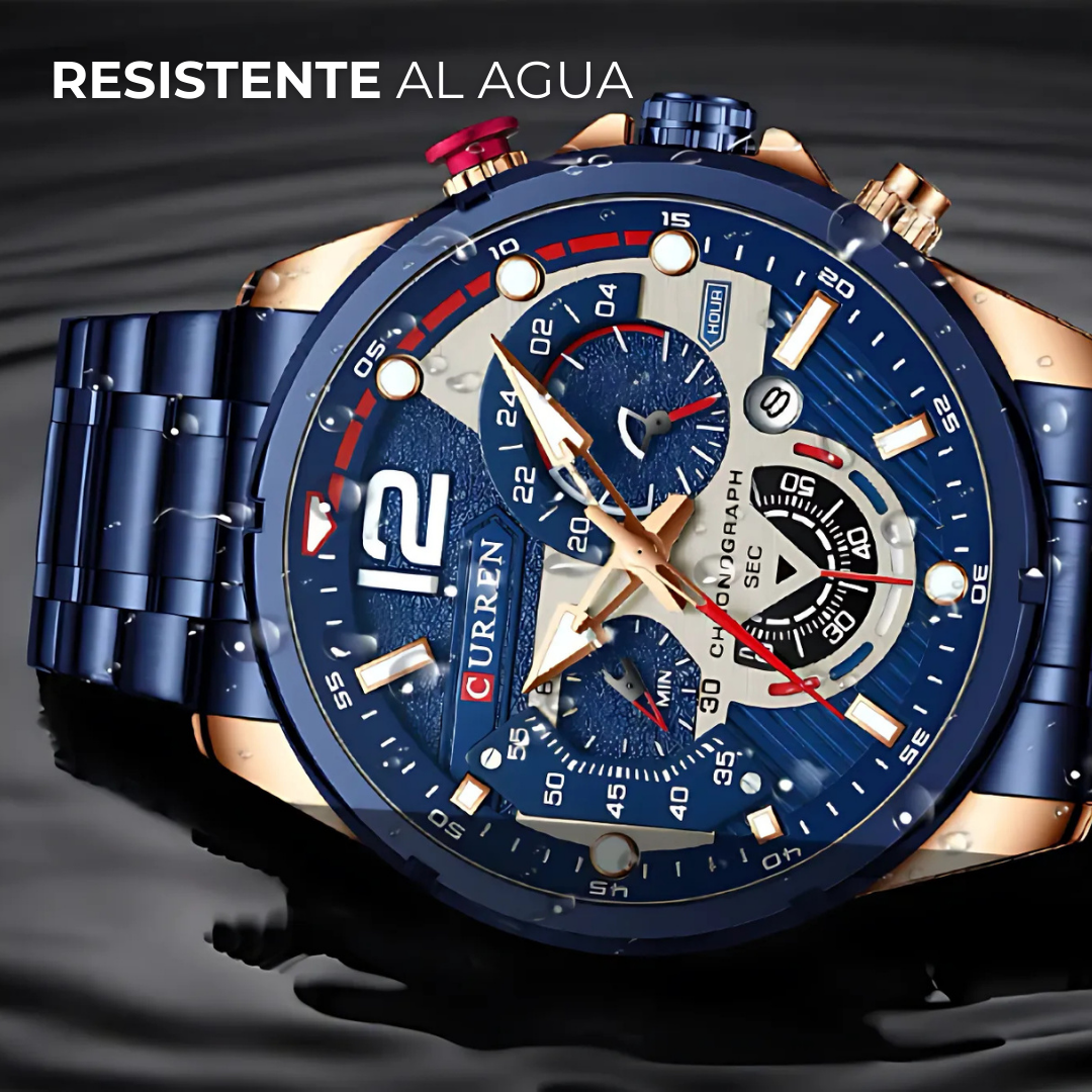 CR MONZA - Reloj Sumergible en Acero Masculino