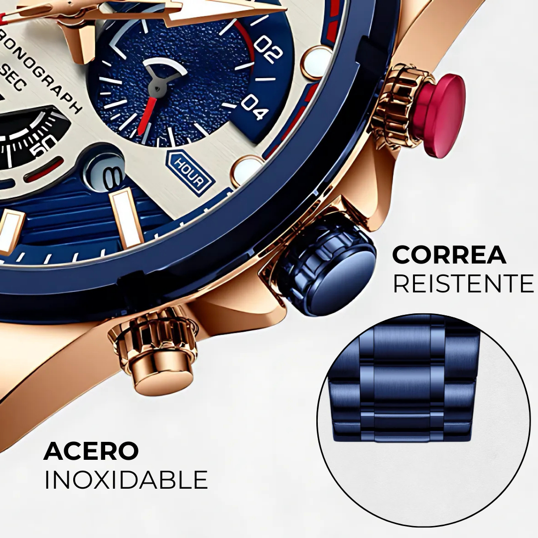 CR MONZA - Reloj Sumergible en Acero Masculino