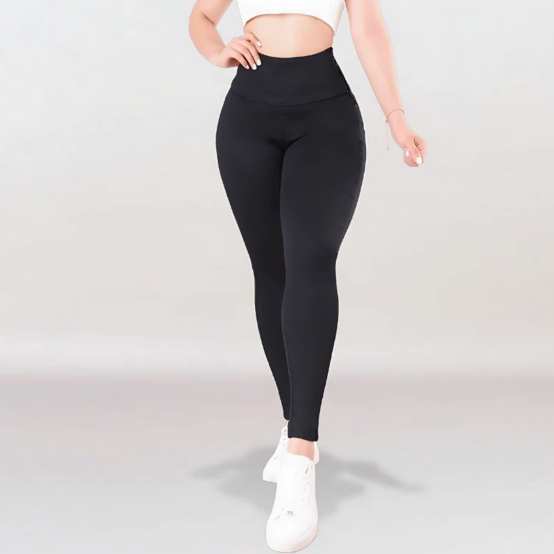 SculptEase™ – Leggings Compresores de Cintura Alta
